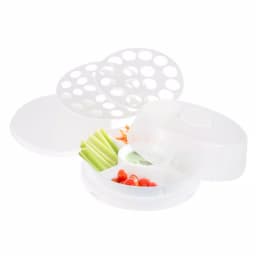 Classic Cuisine 4-Piece Party Tray Travel Set with Locking Lid thumbnail 3
