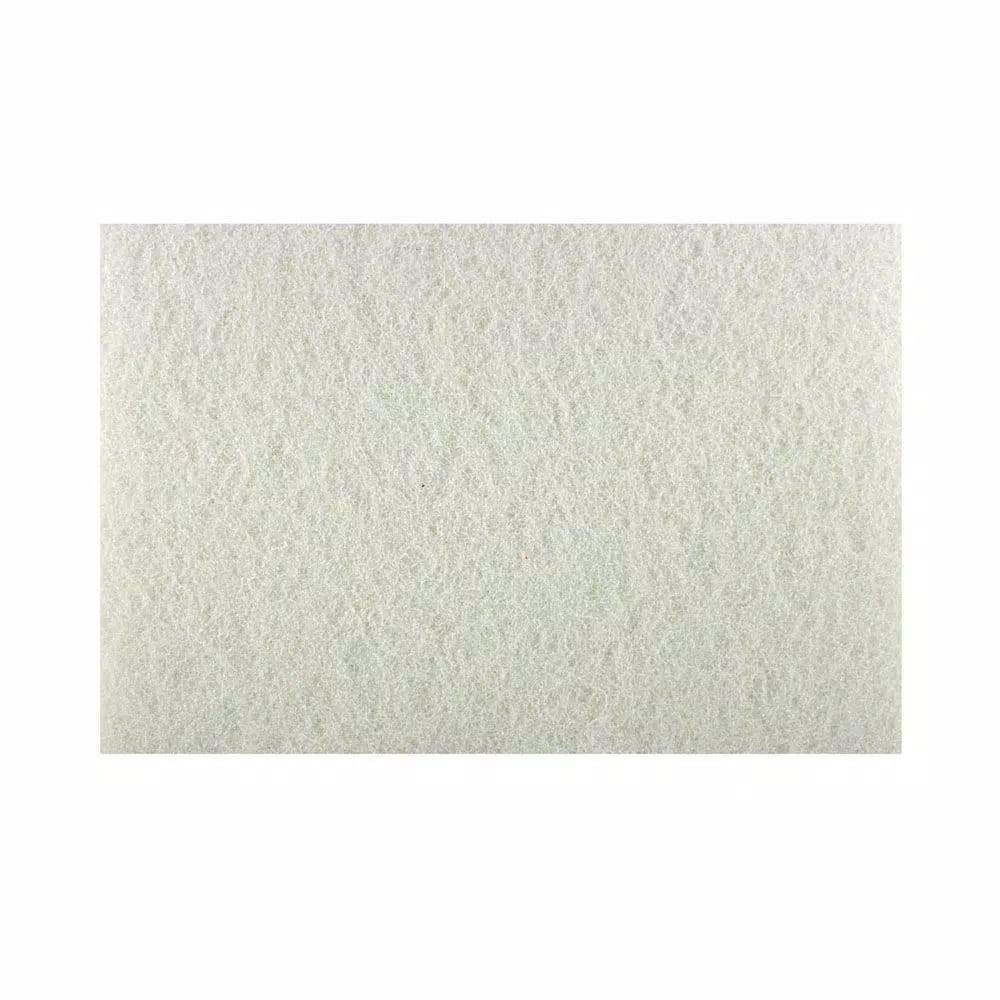 Diablo 12 in. x 18 in. White Non-Woven Buffer Pads, 5-Pack