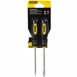 Stanley 2-Piece Screwdriver Set, #2 Phillips and 1/4 in. Flathead, Alloy Steel thumbnail 4