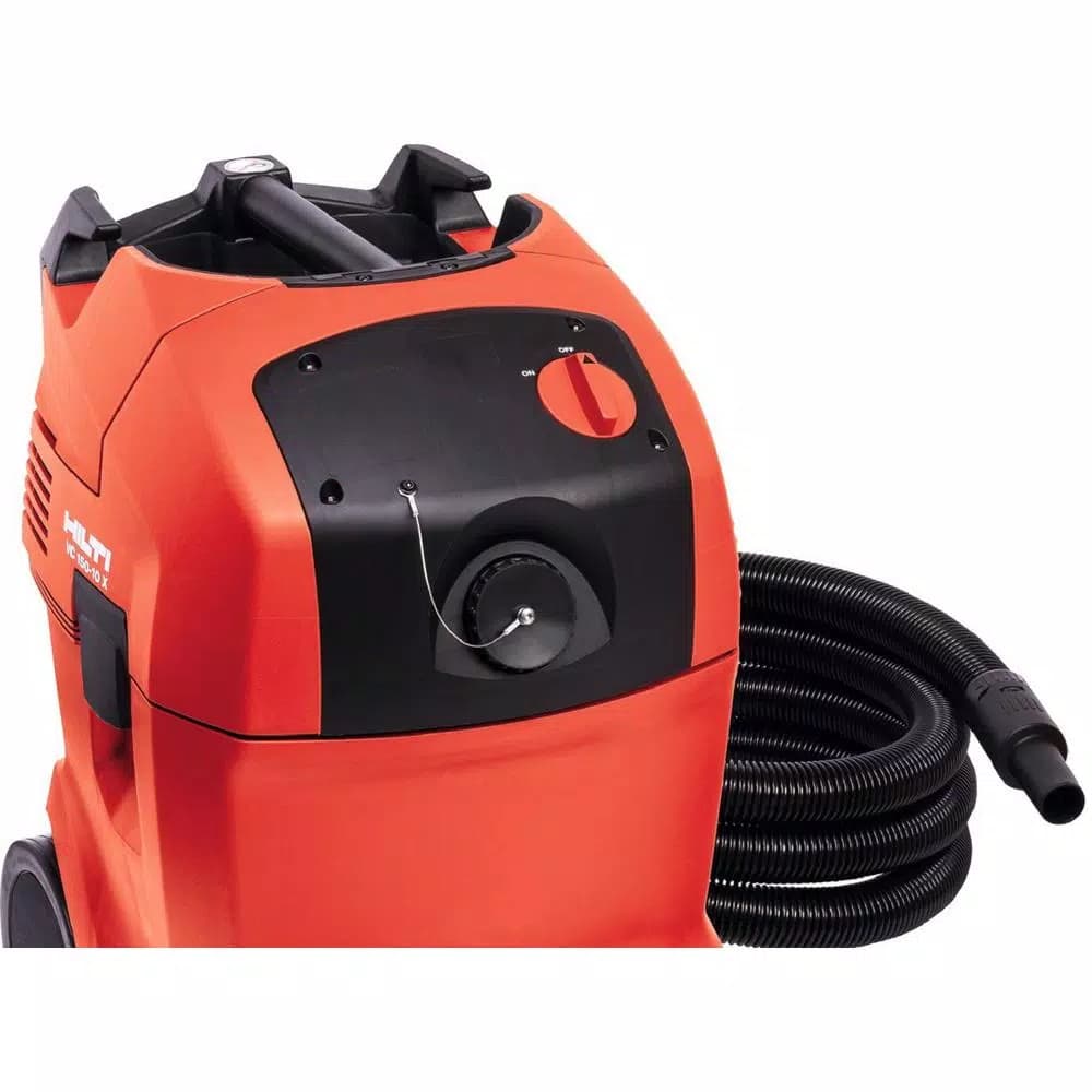 Hilti VC 150-10 X Wet and Dry Dust Extractor Vacuum with Automatic Filter Cleaning and 25 ft. Hose