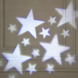 LUMABASE White Stars LED Projector Light - Rotating Indoor/Outdoor Holiday Decor thumbnail 3