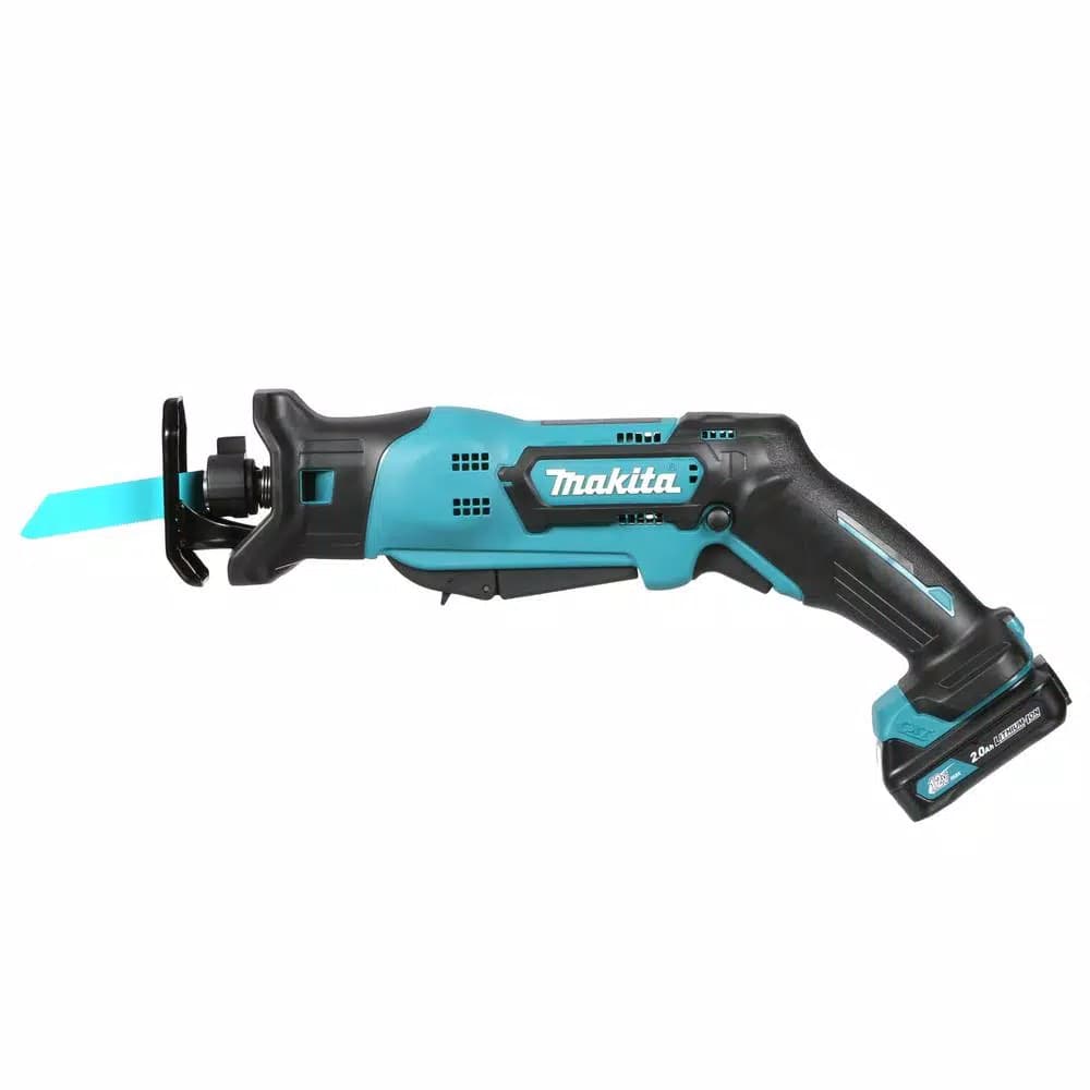 Makita 12V MAX CXT Cordless Reciprocating Saw Kit with 2.0Ah Batteries and Charger
