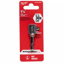 Milwaukee SHOCKWAVE 7/16 in. x 1-7/8 in. Magnetic Nut Driver, Impact Duty thumbnail 2