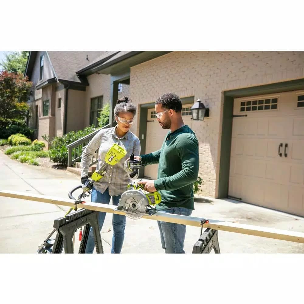 RYOBI 18V ONE+ Brushless 7-1/4 in. Cordless Circular Saw (Tool Only)