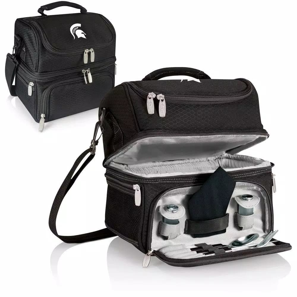 ONIVA Pranzo Michigan State Spartans Insulated Lunch Bag - Black