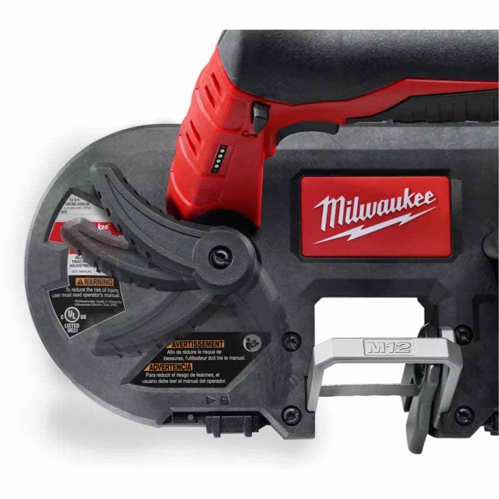 Milwaukee M12 12V Lithium-Ion Cordless Sub-Compact Band Saw XC Kit