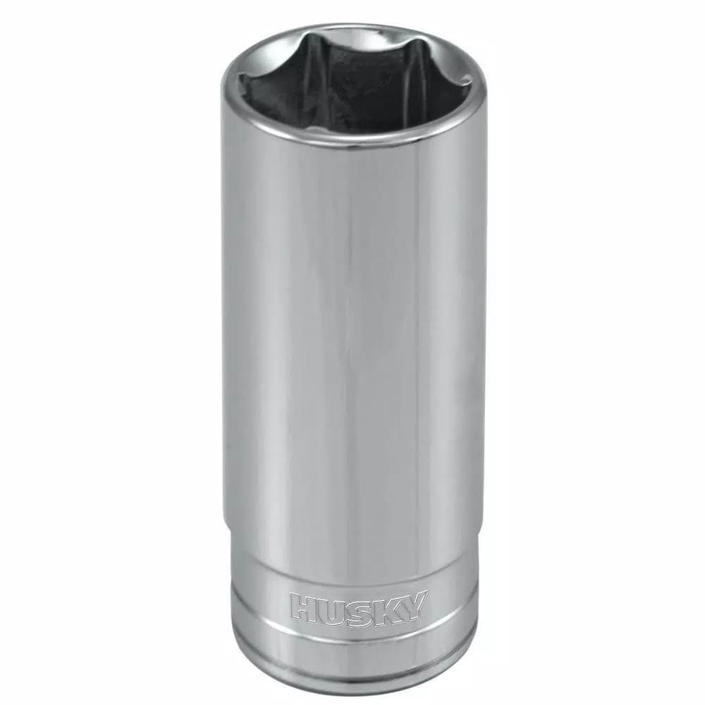 Husky 7/8 in. 6-Point SAE Deep Socket, 3/8 in. Drive