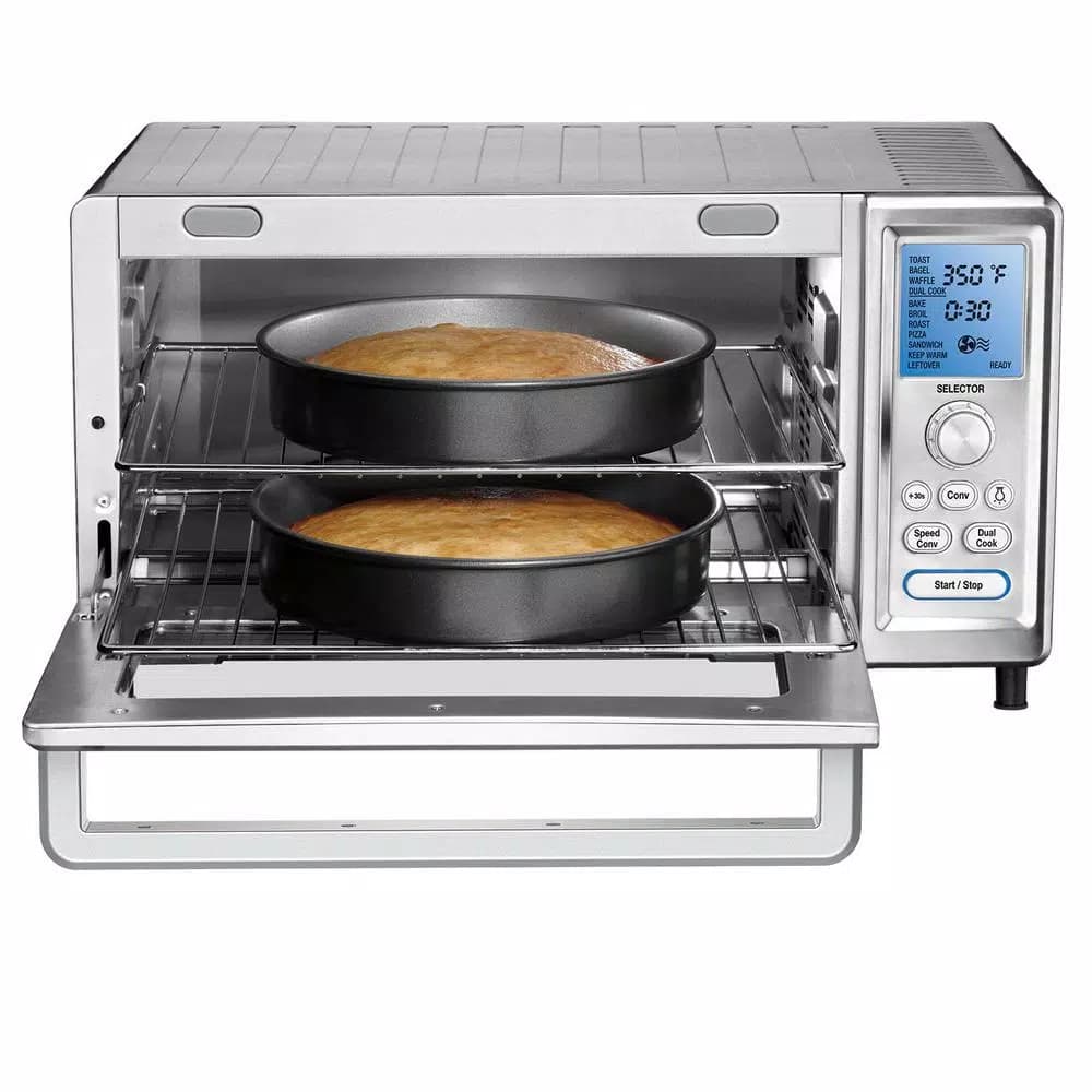 Cuisinart Chef's Convection Toaster Oven, 1800W, 9-Slice, Stainless Steel
