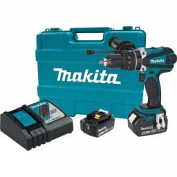 Makita 18V LXT Cordless 1/2 in. Hammer Driver-Drill Kit with (2) 4.0 Ah Batteries, Charger, and Hard Case thumbnail 1