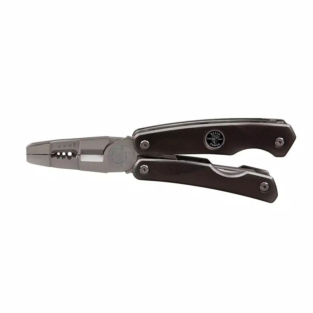 Klein Tools Electrician's Multi-Tool with 7-in-1 Functions and Drop Point Knife