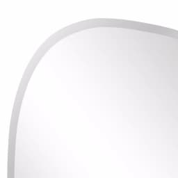 Unbranded Medium Oval Beveled Glass Frameless Accent Mirror, 18 in. x 24 in. thumbnail 3
