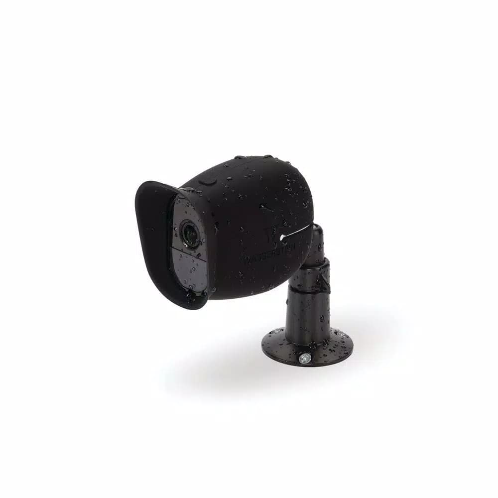 Wasserstein Black Security Wall Mounts for Arlo and Arlo Pro (6-Pack)