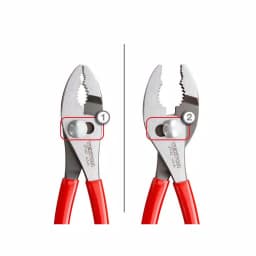 TEKTON 3-Piece Plier Set: Slip Joint, Long Nose, and Diagonal Cutting Pliers thumbnail 5
