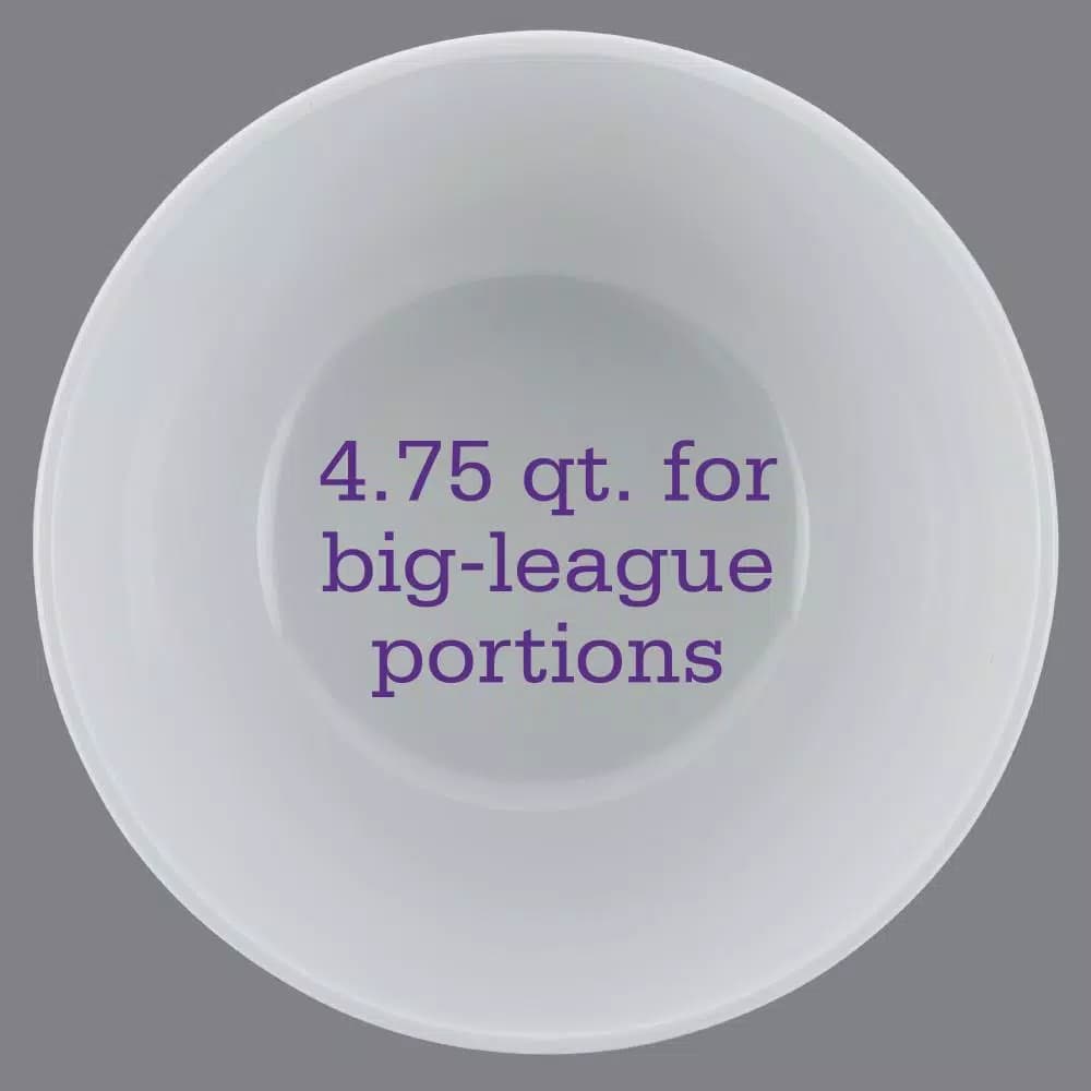 College Kitchen Collection LSU Tigers 4.75-Quart Big Party Serving Bowl, Purple