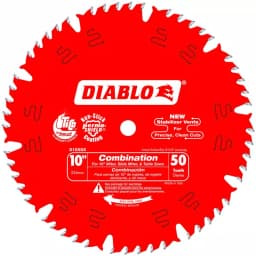 Diablo 10 in. x 50-Teeth Combination Carbide Circular Saw Blade thumbnail 6