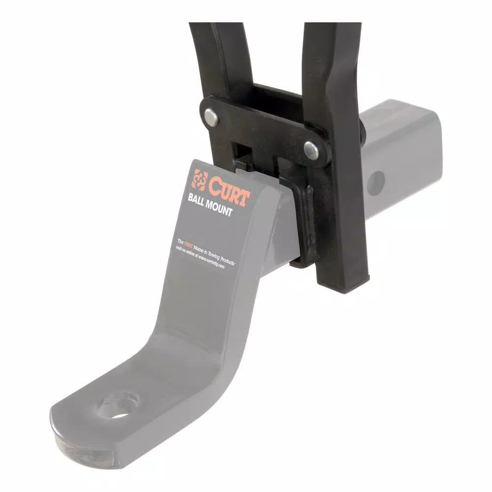 CURT 3-Bike Clamp-On Hitch Bike Rack for 2 in. x 2 in. Ball Mount