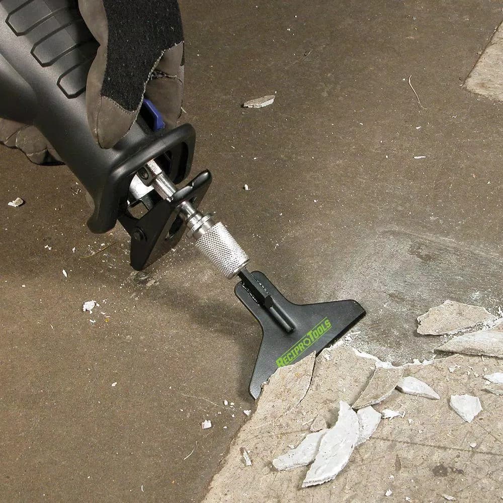 ReciproTool 4 in. Scraper Tool for Reciprocating Saws with 1/4" Hex Shank