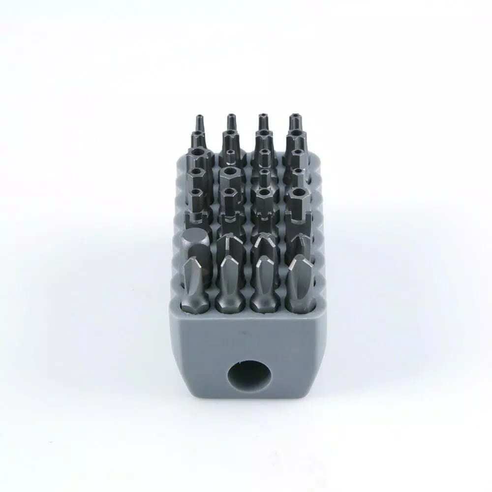 Klein Tools 32-Piece Tamperproof Bit Set with PVC Storage Block