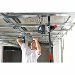 Bosch Line Laser Level Receiver with Mounting Bracket, Compatible with Bosch GLL Series thumbnail 2