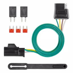 CURT Custom Vehicle-Trailer Wiring Harness, 4-Way Flat, T-Connector for Equinox, XL-7, Torrent thumbnail 5