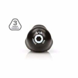TEKTON 3/16 in. Nut Driver with Patented Three-Sided Handle thumbnail 4