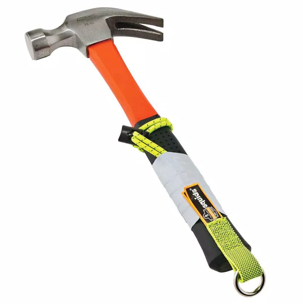 Ergodyne Squids 3182 Tool Tethering Kit with Single Carabiner Lanyard and Swiveling Elastic Tool Tails