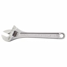 Klein Tools 10 in. Extra Capacity Adjustable Wrench, 1-5/16 in. Jaw Capacity thumbnail 5