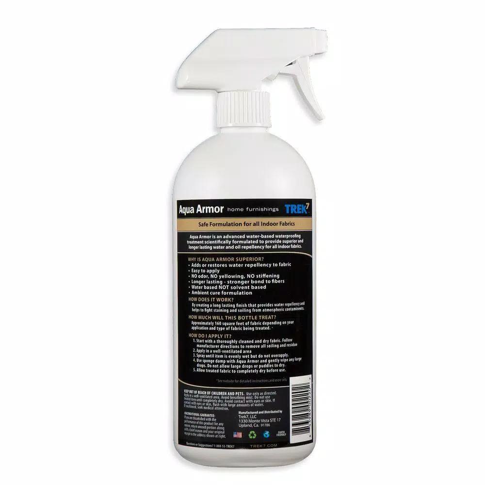 Trek7 Aqua Armor 32 oz. Fabric Stain Protector Spray for Home Furnishings