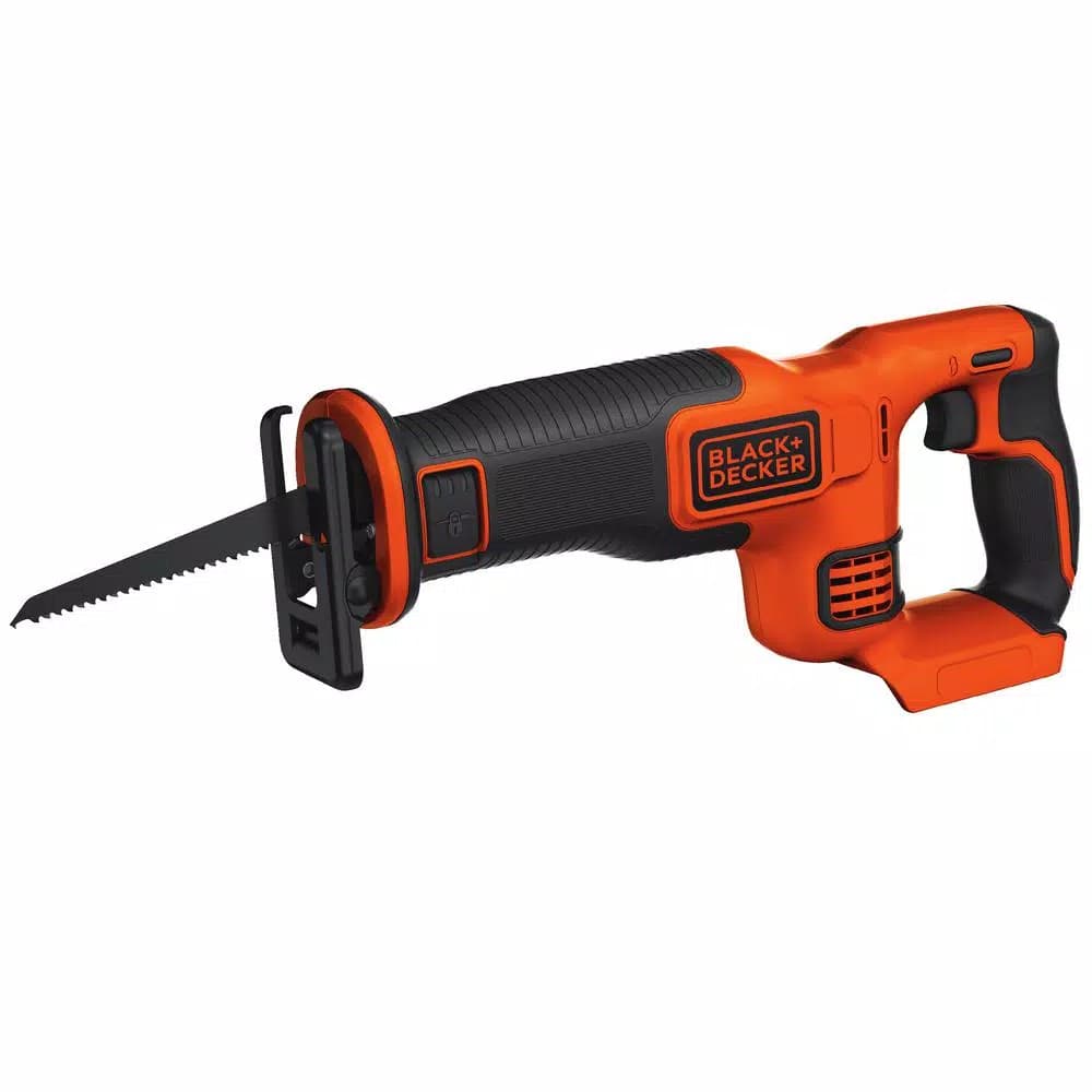 BLACK+DECKER 20V MAX Cordless Reciprocating Saw, Tool Only (BDCR20B)