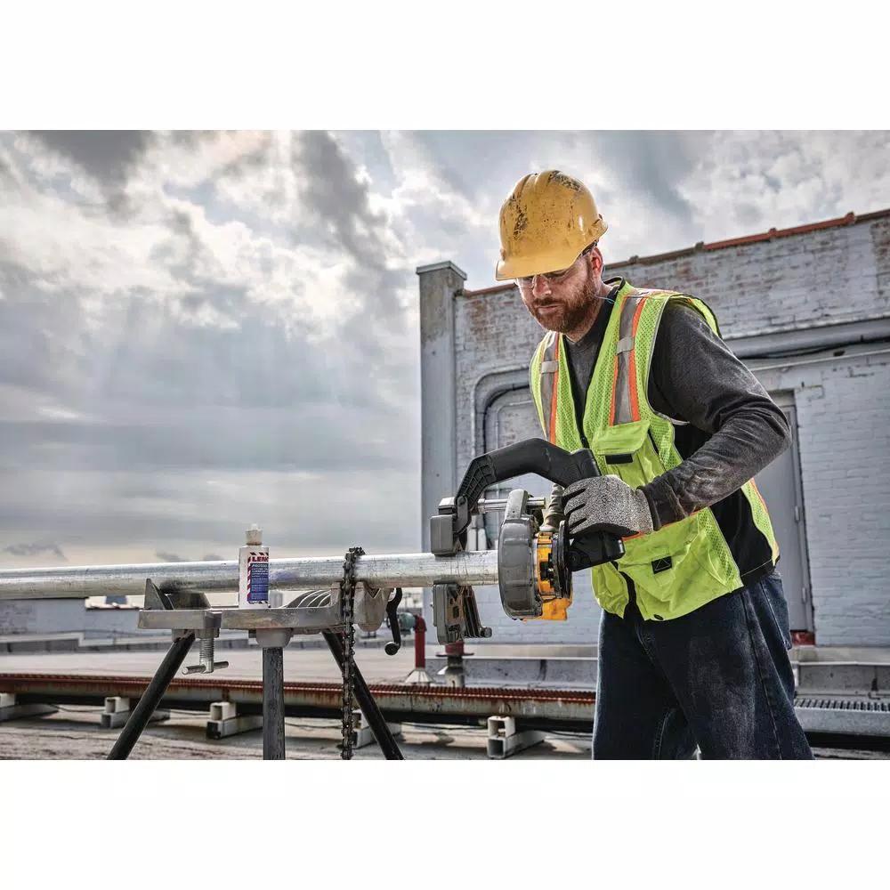 DEWALT FLEXVOLT 60V MAX Cordless 1/2 in. - 2 in. Pipe Threader Kit with (2) 9.0 Ah Batteries & Die Heads