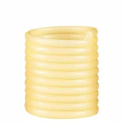 Candle by the Hour 40 Hour Beeswax Coil Candle Refill for Hurricane Lamps