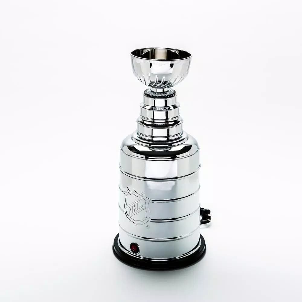 Pangea Brands NHL Stanley Cup 3 oz. Electroplated Silver Countertop Hot Air Popcorn Popper