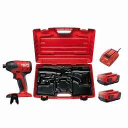 Hilti 22V Cordless Brushless 1/4 in. Hex Impact Driver Kit with 2 Batteries, Charger, and Case thumbnail 1