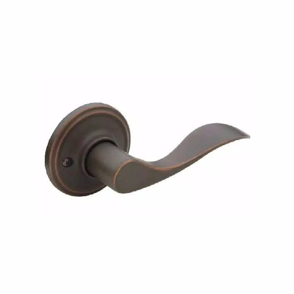 Copper Creek Wave Dummy Lever Door Lockset, Tuscan Bronze