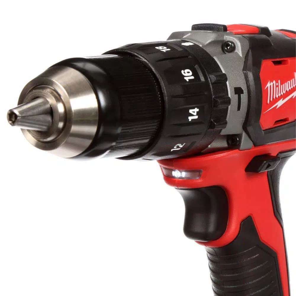 Milwaukee M18 18V Lithium-Ion Cordless 4-Tool Combo Kit with (2) 3.0 Ah Batteries, Charger, and Tool Bag