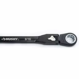 Husky 6-Piece SAE Flex-Head Ratcheting Wrench Set, 100-Position Locking thumbnail 6