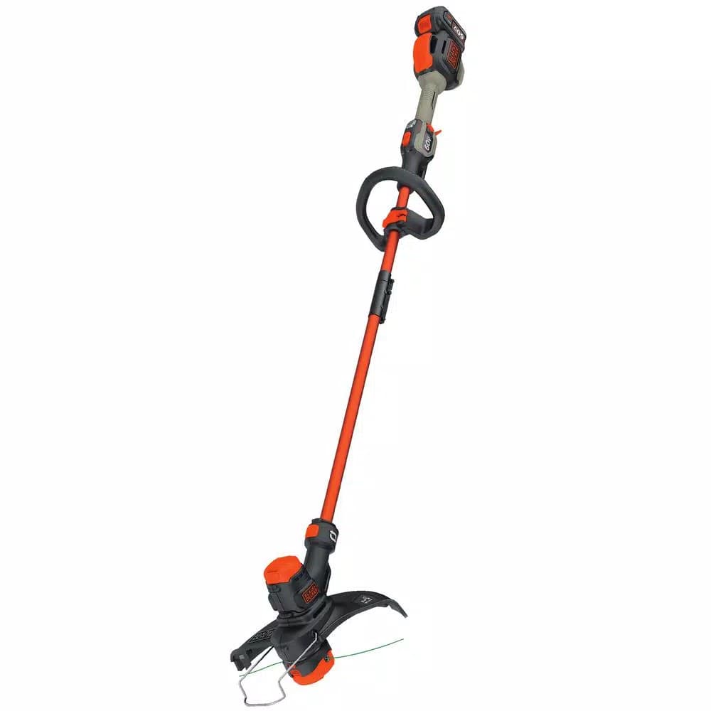 BLACK+DECKER 60V MAX Cordless Handheld Leaf Blower (400 CFM, 100 MPH) with Bonus 2-in-1 String Trimmer and Edger