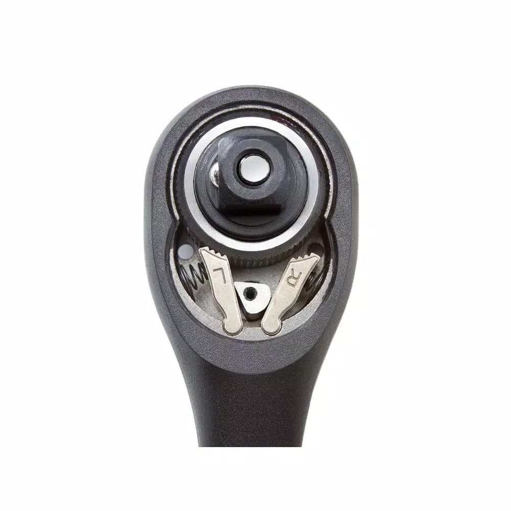TEKTON 1/2 in. Drive 10 in. Composite Ratchet, 72-Tooth Oval Head