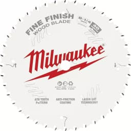 Milwaukee 8-1/4 in. 40-Tooth Fine Finish Circular Saw Blade thumbnail 1