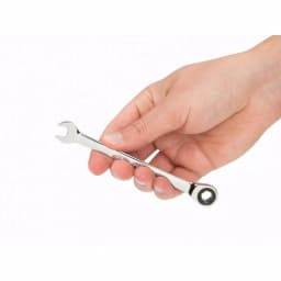 TEKTON 8 mm Ratcheting Combination Wrench, 72-Tooth Gear, 6-Point Box End thumbnail 7