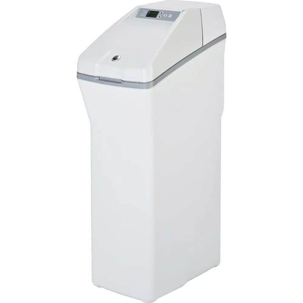 GE 30,000 Grain Water Softener System with SmartSoft Technology and Iron Removal