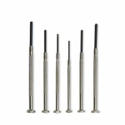 Stark 6-Piece Precision Small Parts Screwdriver Set for Watch, Jewelry, Eyeglasses, and Electronics Repair thumbnail 2