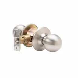 Taco Trans Atlantic Grade 3 Classroom Cylindrical Keyed Entry Door Knob, Satin Stainless Steel thumbnail 2