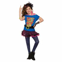 Unbranded Girls Totally 80's Decades Halloween Costume - Medium thumbnail 1