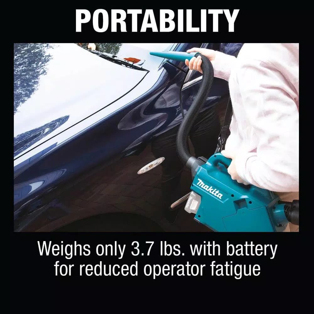 Makita 12V MAX CXT Cordless Lithium-Ion Vacuum (Tool-Only) - LC09Z