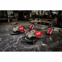 Milwaukee M18 FUEL 4-1/2 in. to 6 in. Braking Angle Grinder Kit with 6.0 Ah Battery and Charger thumbnail 10