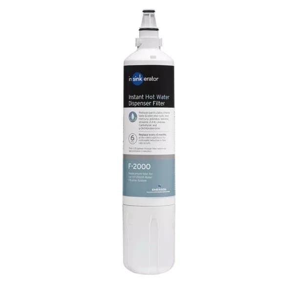 InSinkErator F-2000 Replacement Water Filter for Hot Water Dispenser Systems (1-Pack)