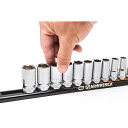 GEARWRENCH 3/8 in. Magnetic Socket Rack with 14 Rotating Studs thumbnail 3