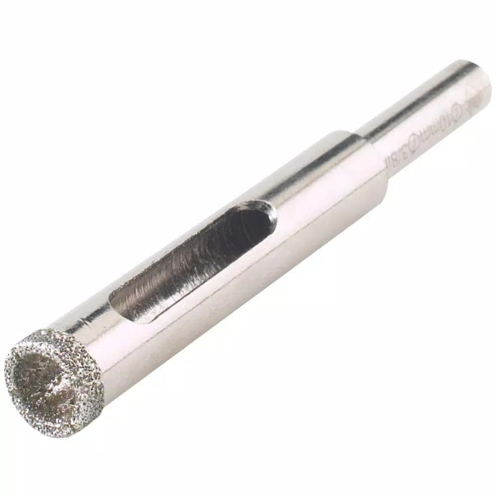 Rubi 3/8 in. Diamond Wet Cut Drill Bit for Ceramic, Porcelain, Granite, Marble and Glass