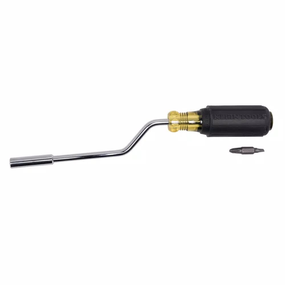 Klein Tools 6 in. Interchangeable Rapi-Driv Screwdriver with Cushion Grip Handle